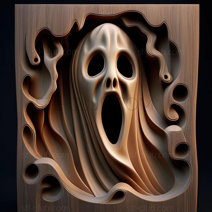 3D модель  Призрак ИЗ GhostThe Spirit (STL)
